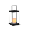 “LOMPEC” Battery Operated Iron-Glass Lantern, Medium
