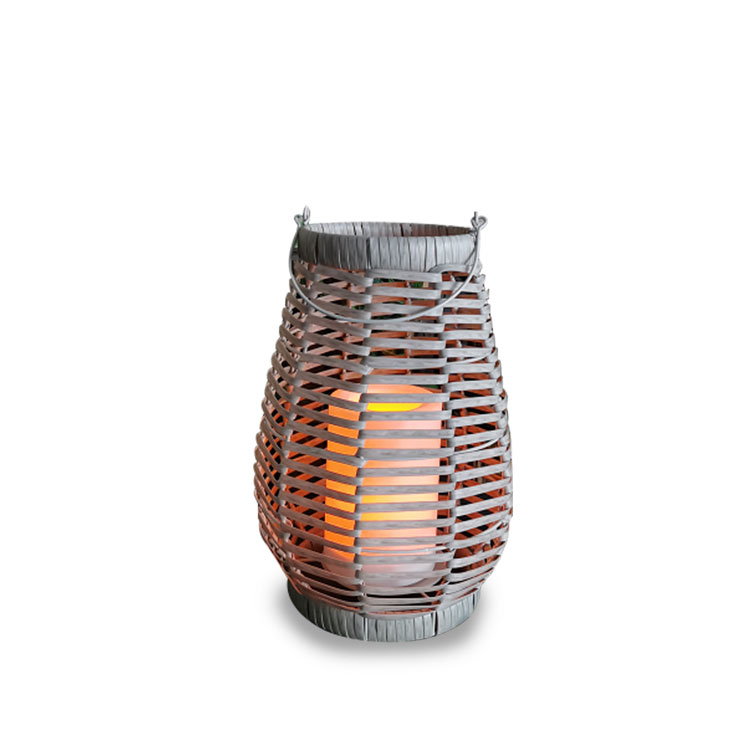 Solar Rattan Lantern “PARO”，Small