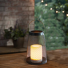"ORO" Metal Lantern with Battery LED Candle