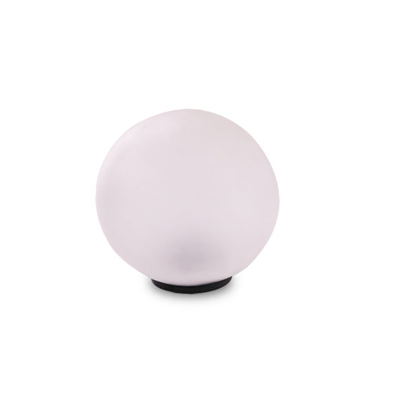 LED Solar dia.10cm Frosted Glass Pearl, cool white