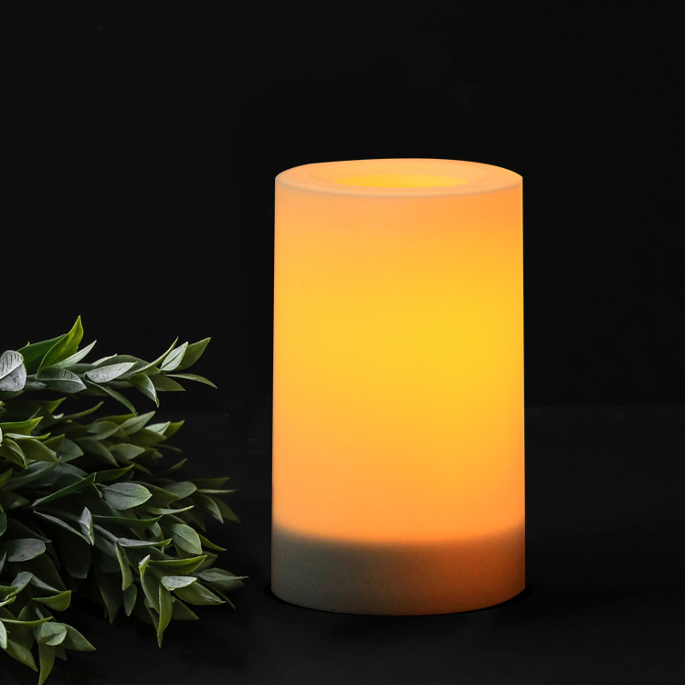 4''x4'' Small Outdoor Solar LED Candle