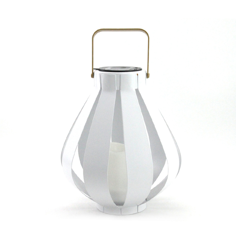 White Outdoor Lantern，medium