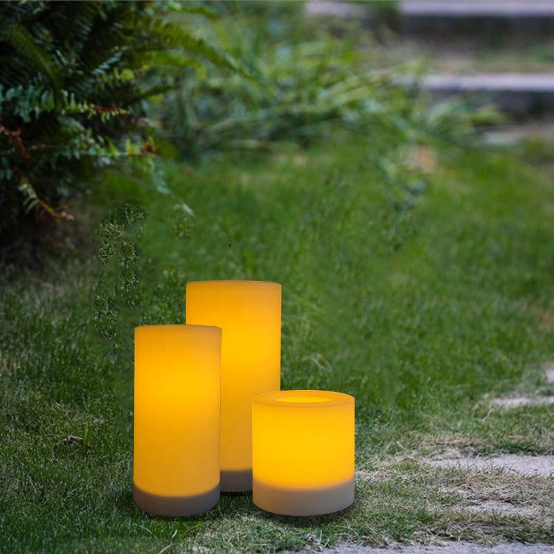 3''x4'' Outdoor Solar LED Candle