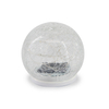 Solar Crack Glass Ball With Garland Inside, Meduim